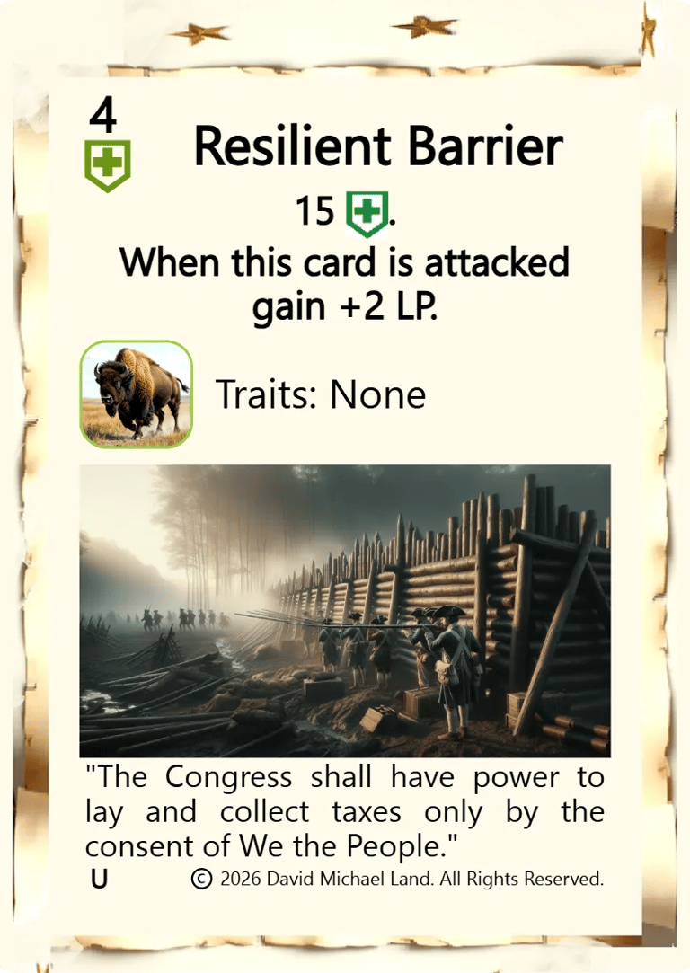 Resilient Barrier