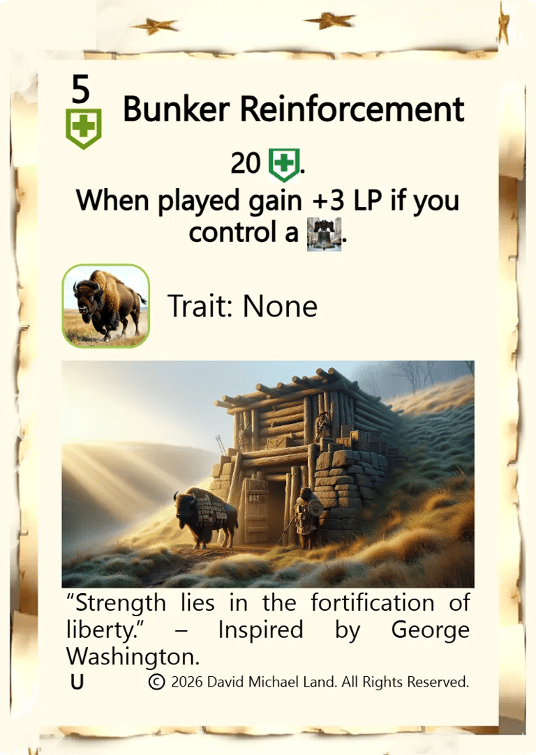 Bunker Reinforcement