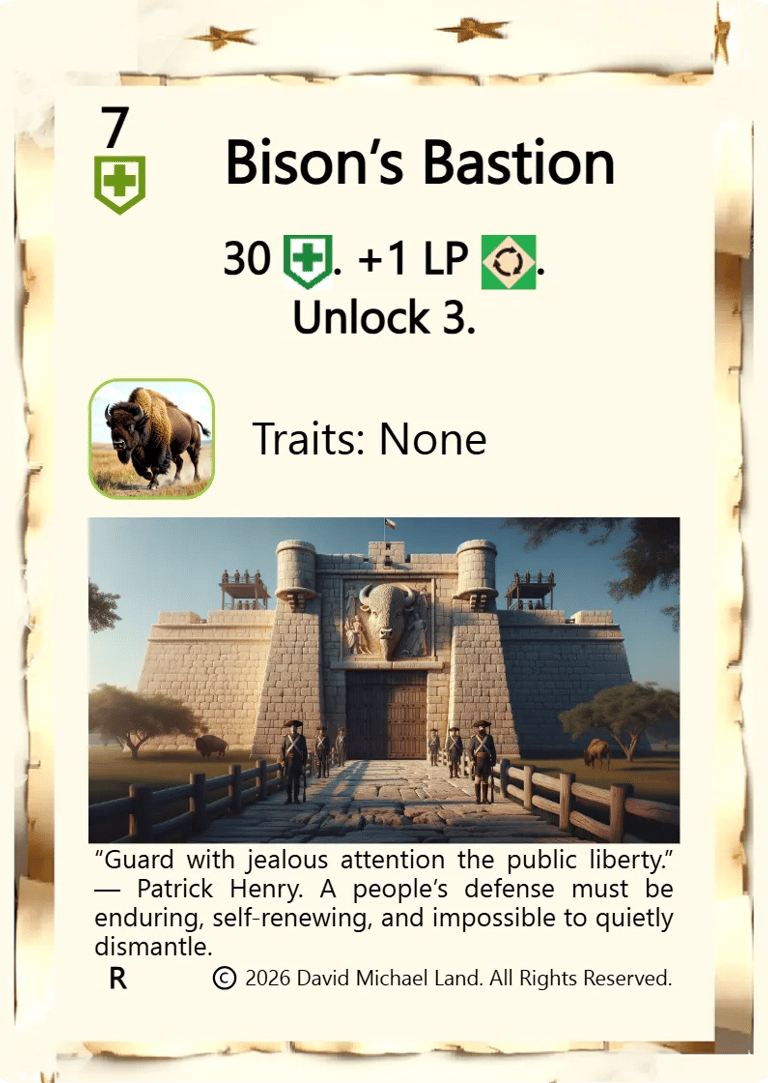 Bison's bastion