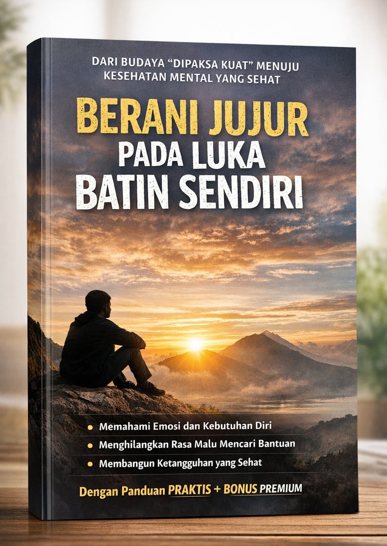 Bangsa yang Dipaksa Kuat: panduan keluar dari burnout, kecemasan, dan tekanan budaya Indonesia. Disk