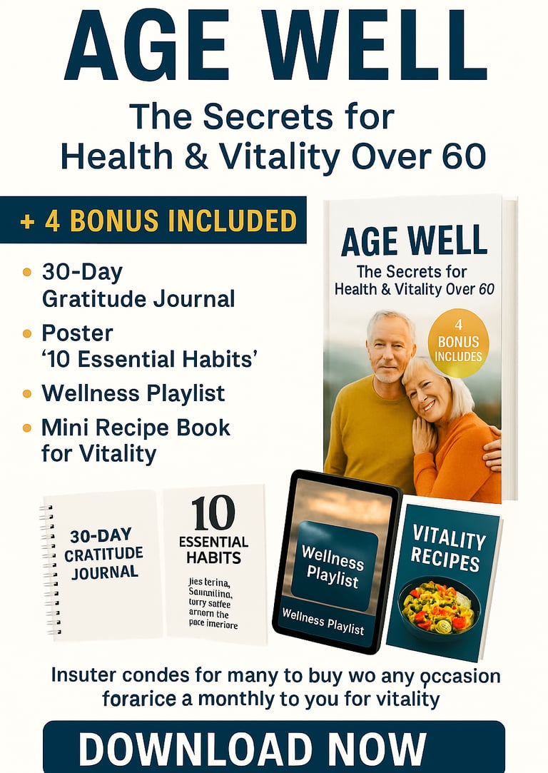 how to stay active, strong, and mentally sharp after 60