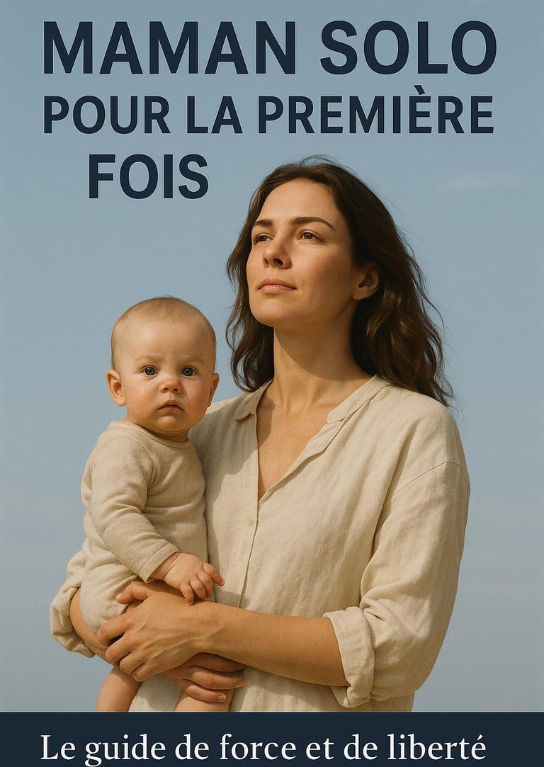 Le guide premium pour mamans solos : force, liberté, équilibre, finances et sérénité. Transformez vo