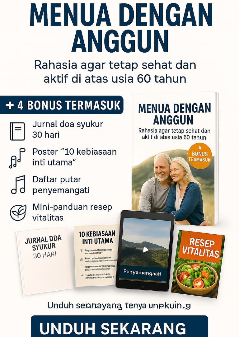 Tetap Muda Setelah 60: Panduan Terbaik untuk Hidup Aktif dan Sehat!