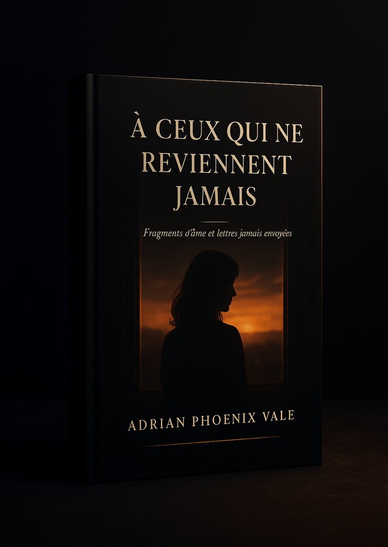 Un livre court, intense et vrai. Pour celles et ceux qui portent l’absence… et choisissent la paix.