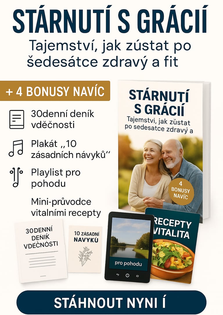 Stárnout s grácií Tajemství, jak zůstat zdravý a aktivní po 60 letech