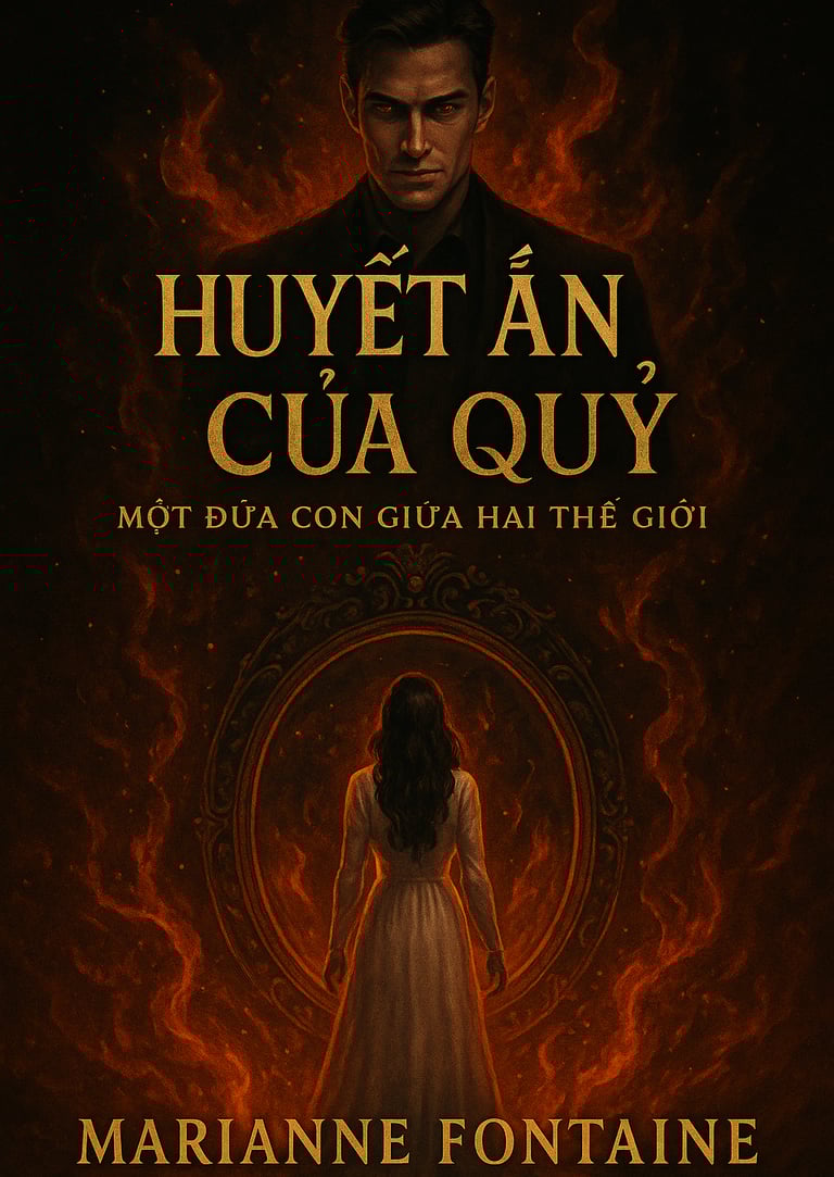 Huyết Ấn Của Quỷ Một Đứa Con Giữa Hai Thế Giới Tiểu thuyết kỳ ảo đen tối, huyền bí, tâm linh hiện
