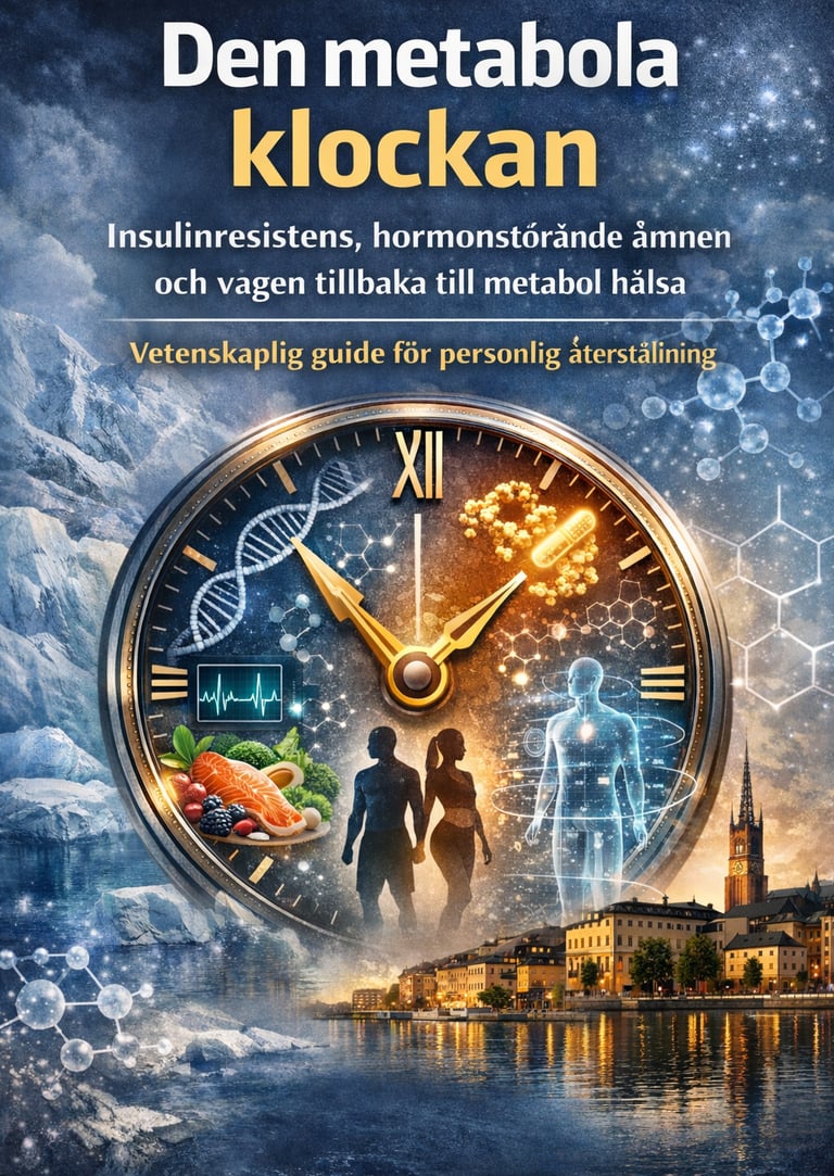 Förstå insulinresistens, hormonstörande ämnen och metabolism. En vetenskaplig guide anpassad för Sve