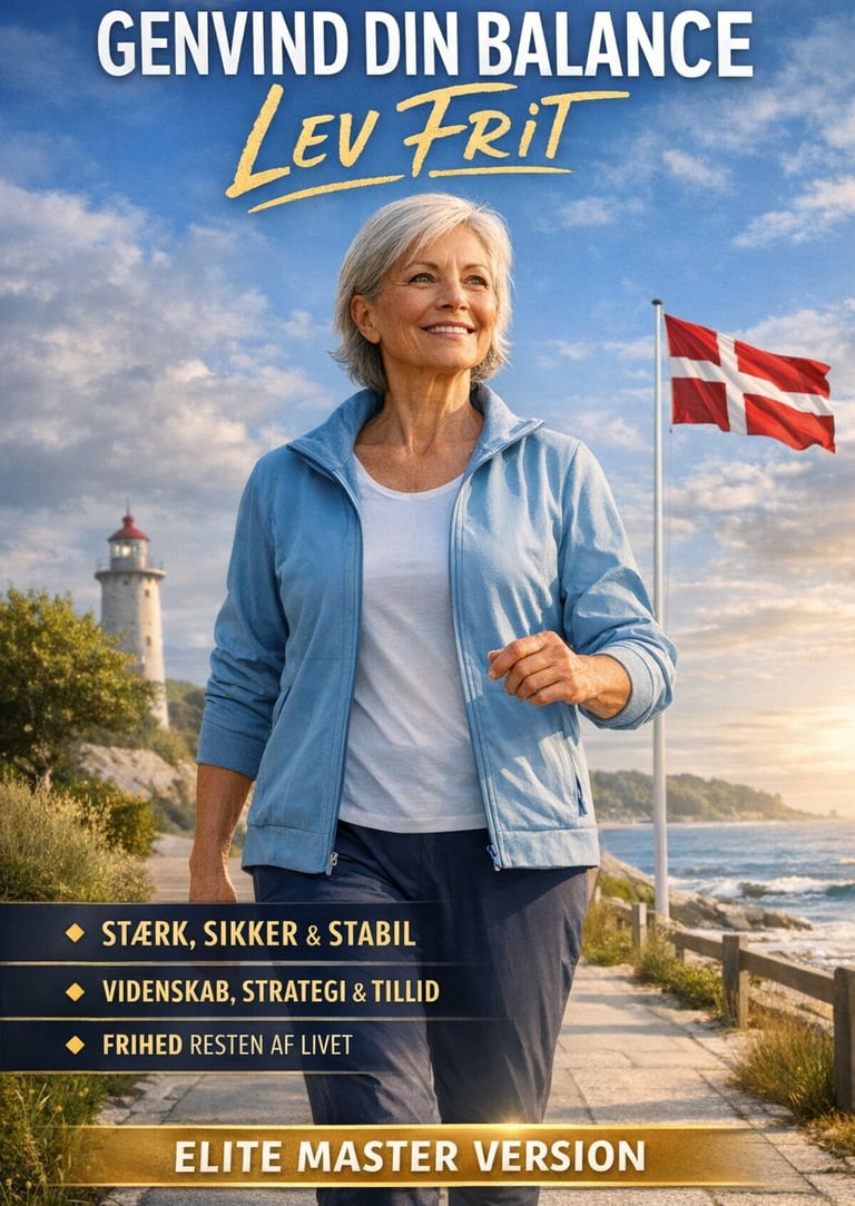 Føler du dig mere usikker, når du går? Opdag 5 tegn på dårlig balance efter 60 – og lær en enkel met