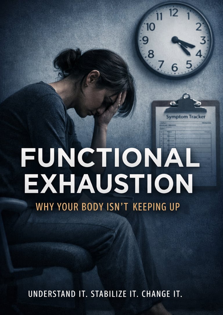 Functional Exhaustion explained: why chronic fatigue persists despite normal tests, why rest fails,