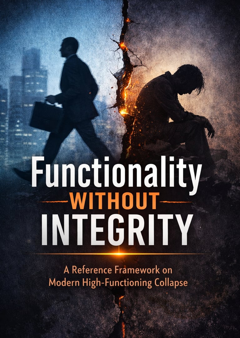 Functioning without integrity is not health. A reference framework on high-functioning collapse, anx