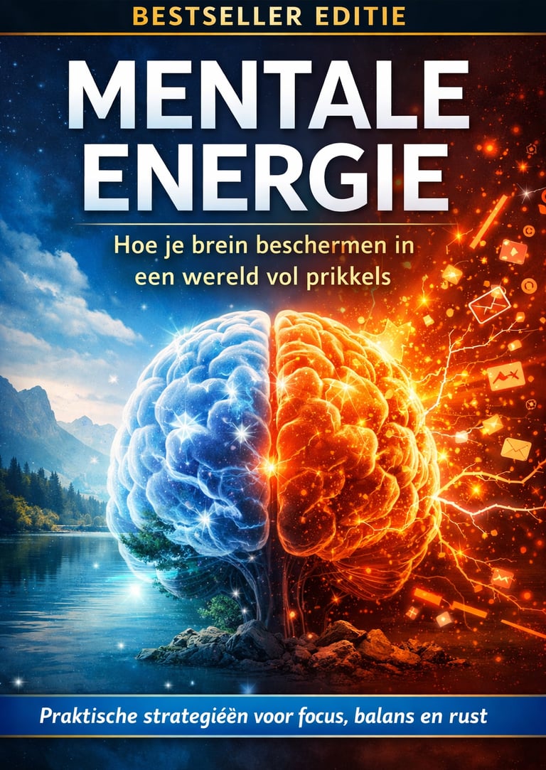 Ontdek waarom moderne prikkels je mentale energie uitputten en leer hoe je focus, concentratie en me