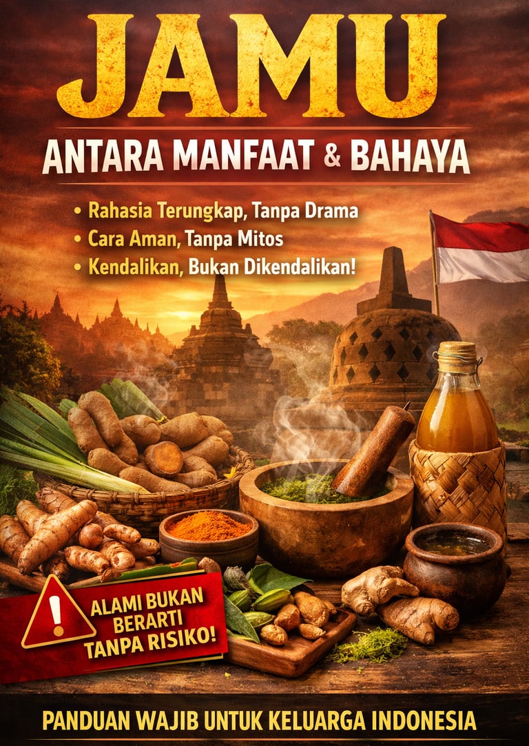 Panduan lengkap jamu aman untuk keluarga Indonesia: mitos, interaksi obat, risiko ibu hamil, dan car