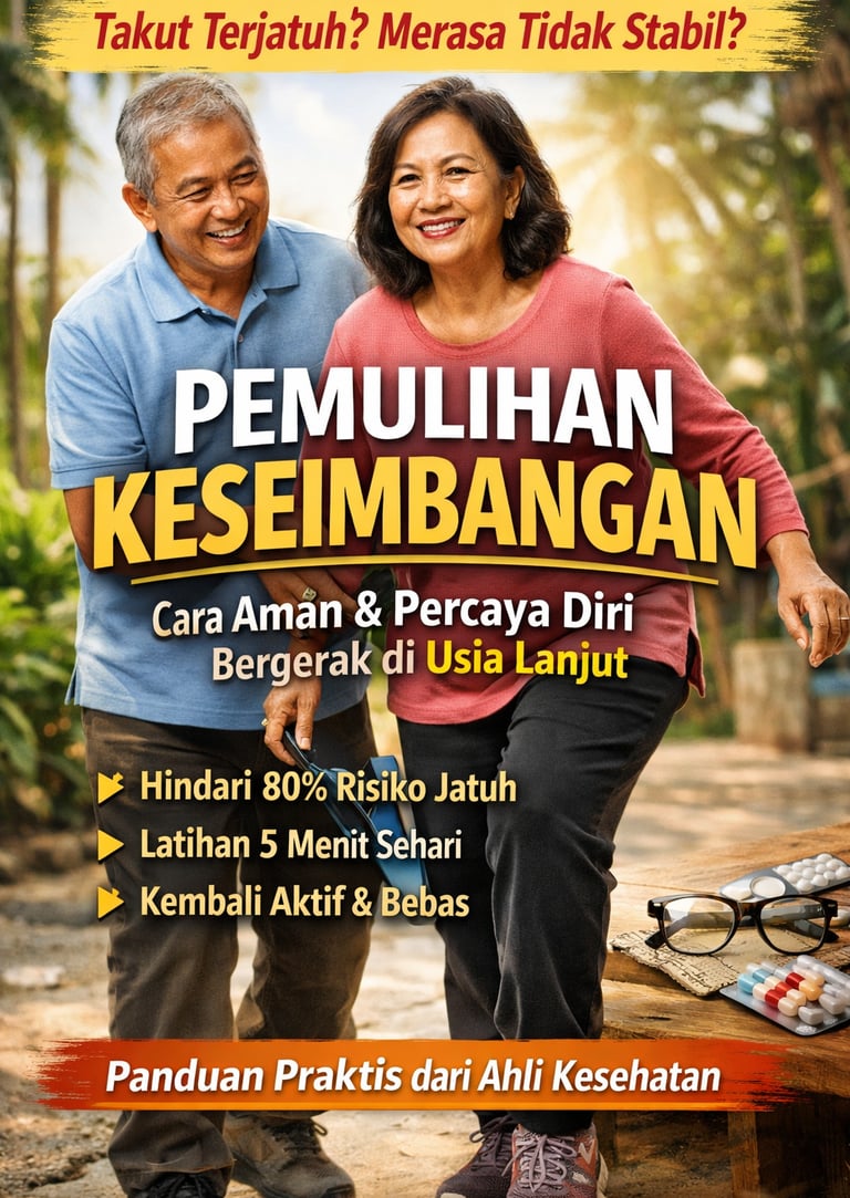 Lebih stabil saat berjalan, tidak mudah jatuh, tetap mandiri. Panduan 21 hari + latihan 5 menit di r