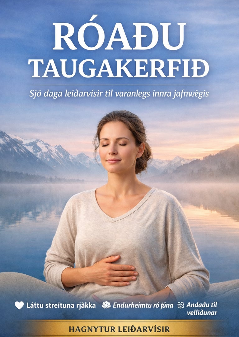 Lærðu hvernig þú getur róað taugakerfið með kviðöndun. Einföld 7 daga aðferð til að draga úr streitu