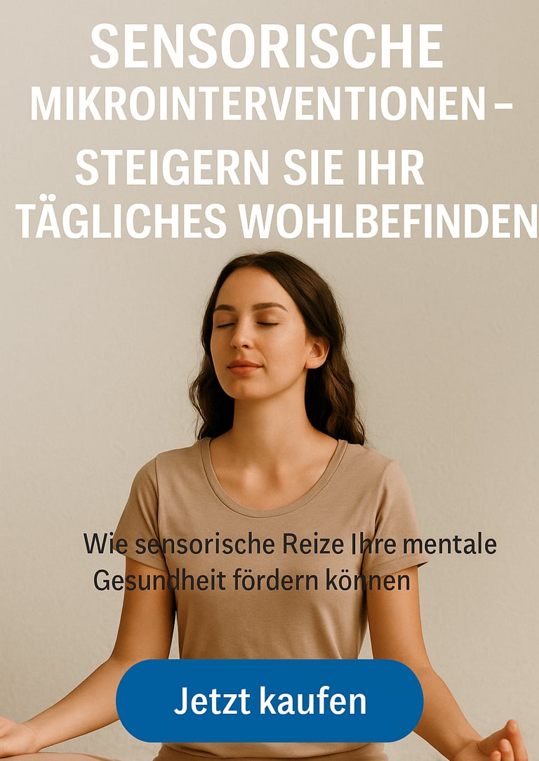 Entdecke sensorische Mikrointerventionen: einfache Sinnes-Routinen für weniger Stress, bessere Stimm