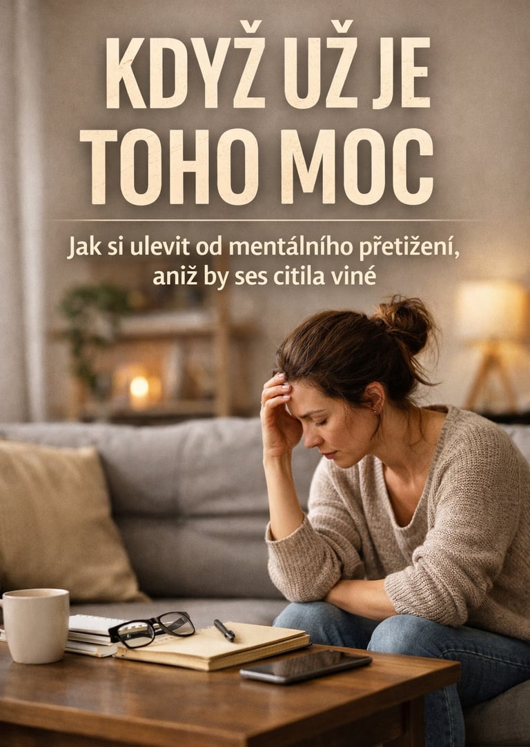 Neviditelná mentální zátěž žen v Česku. Mateřství, práce a menopauza bez iluzí. Praktický průvodce k
