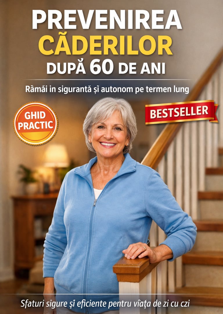 Prevenirea căderilor după 60 de ani: ghid practic pentru seniori. Sfaturi clare, rutine simple și bo
