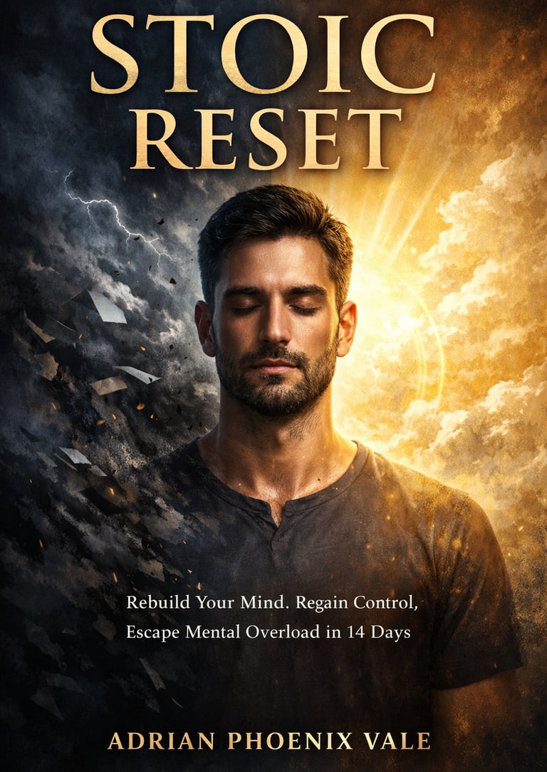 "Reset your mind in 14 days. A practical system to overcome mental overload, overthinking, and emoti