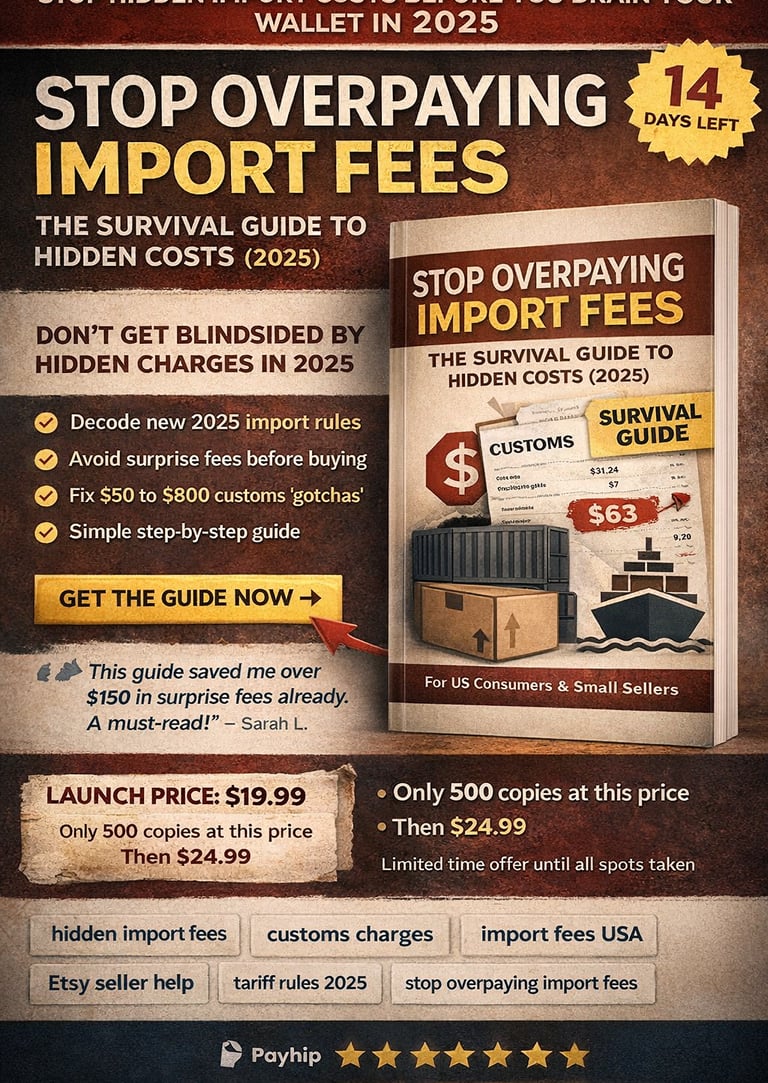 Avoid hidden import fees in 2025. Learn how to predict real costs, stop overpaying, and protect your