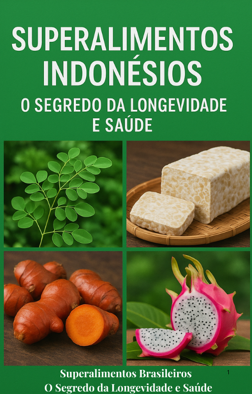 Descubra os superalimentos brasileiros que prolongam a vida! Guia prático com receitas, plano alimen