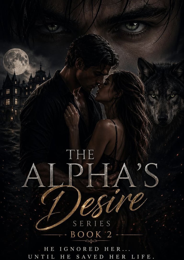 The Alpha"s Desire Series - Book 2 - cover by Black Barbie - VJ & BB Premium Fiction