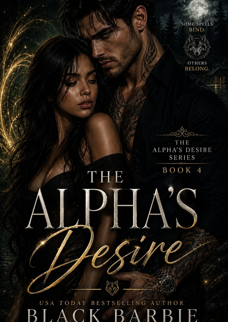 The Alpha"s Desire Series - Book 4 - cover by Black Barbie - VJ & BB Premium Fiction