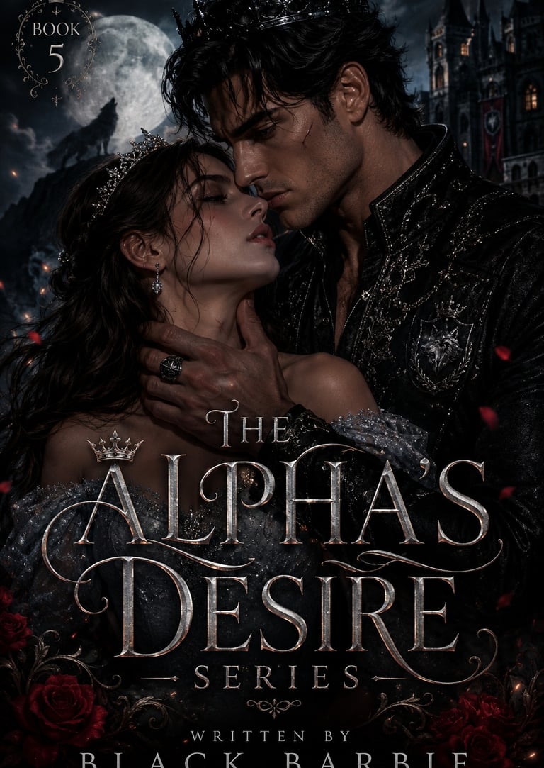 The Alpha"s Desire Series - Book 5 - cover by Black Barbie - VJ & BB Premium Fiction