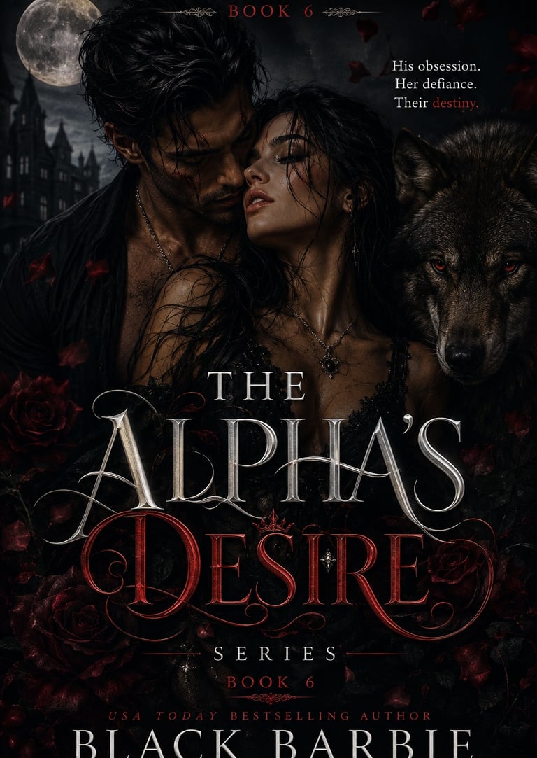 The Alpha"s Desire Series - Book 6 - cover by Black Barbie - VJ & BB Premium Fiction