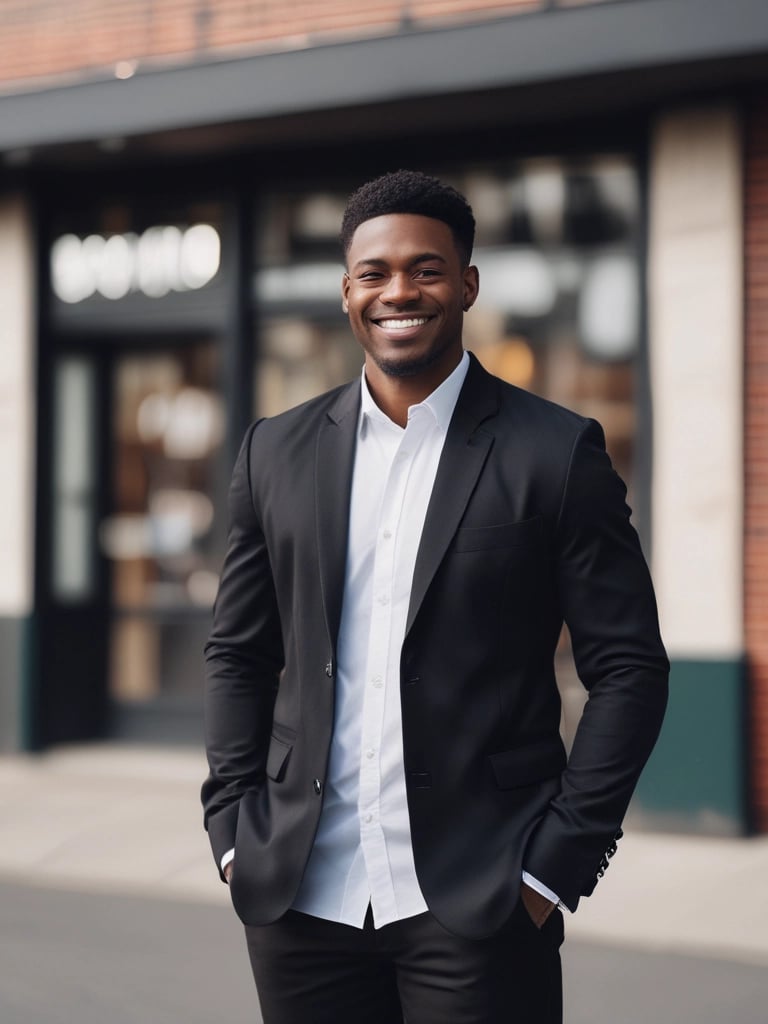 blue and white striped round textile