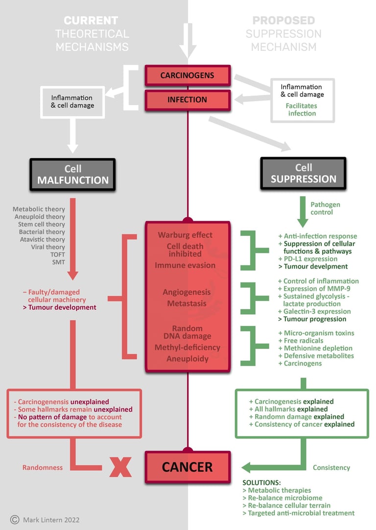 Cell Suppression vs cell malfunction
