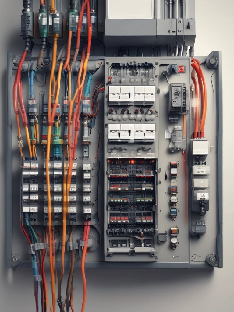 blue and white striped round textile