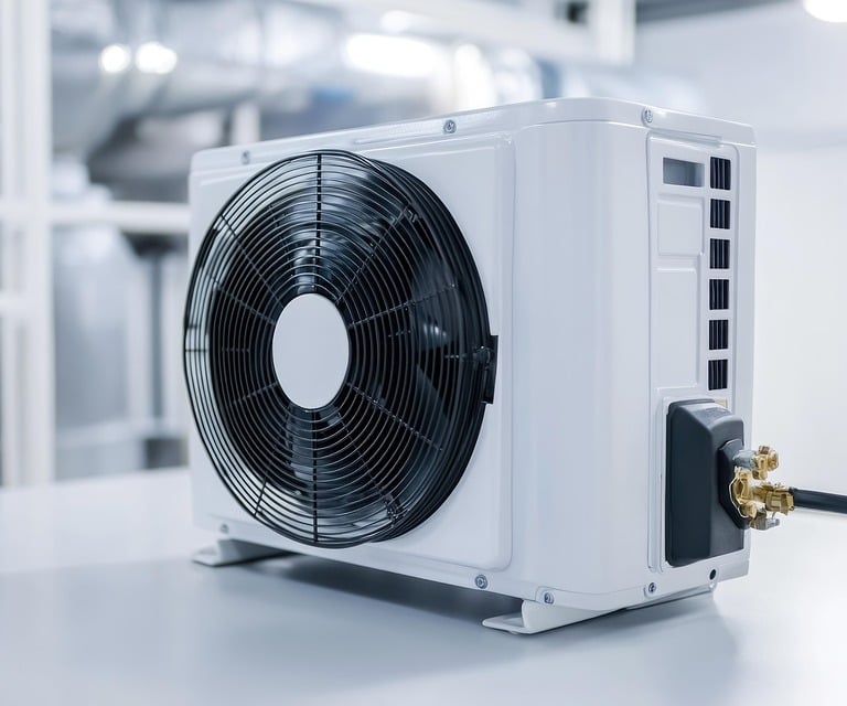 module de pompe à chaleur photo Bretagne à Rennes