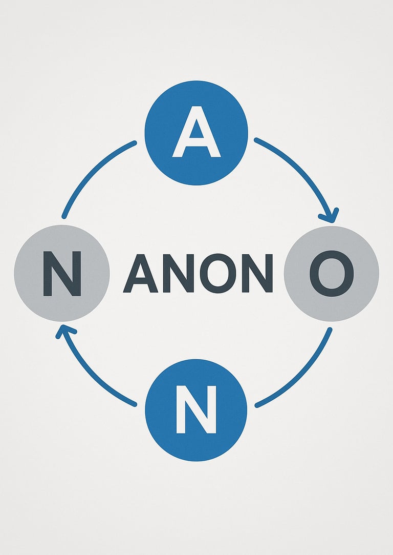 Diagrama-circular-moderno-mostrando- 4-elementos-da-fórmula-ANON