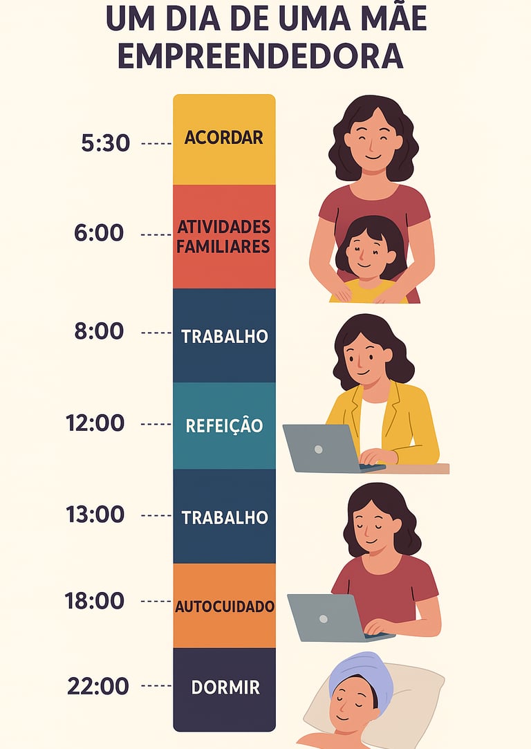 Timeline-visual-de-um-dia-de-mãe-empreendedora