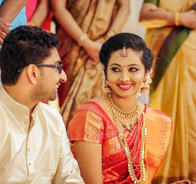 Candid wedding photography