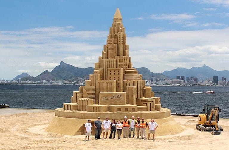 Castelo de 12 metros de altura, Rio de Janeiro