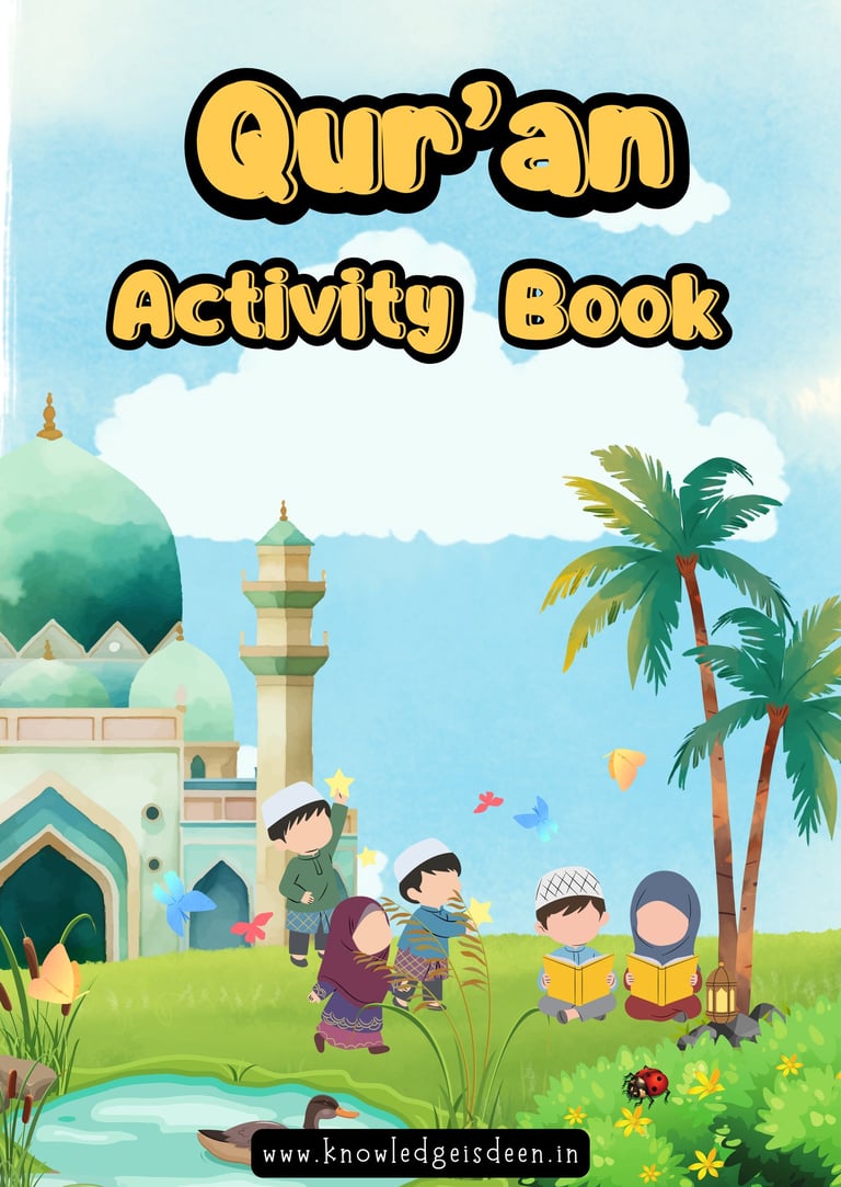 Quran Activity Book for kids