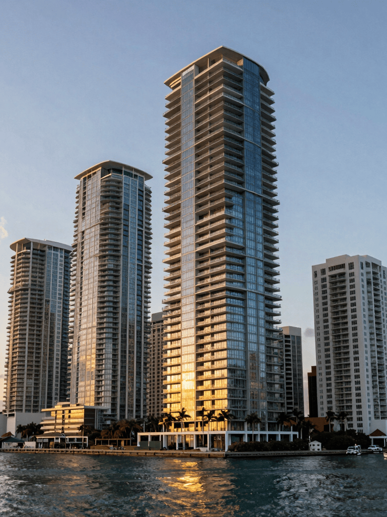 blue and white striped round textile