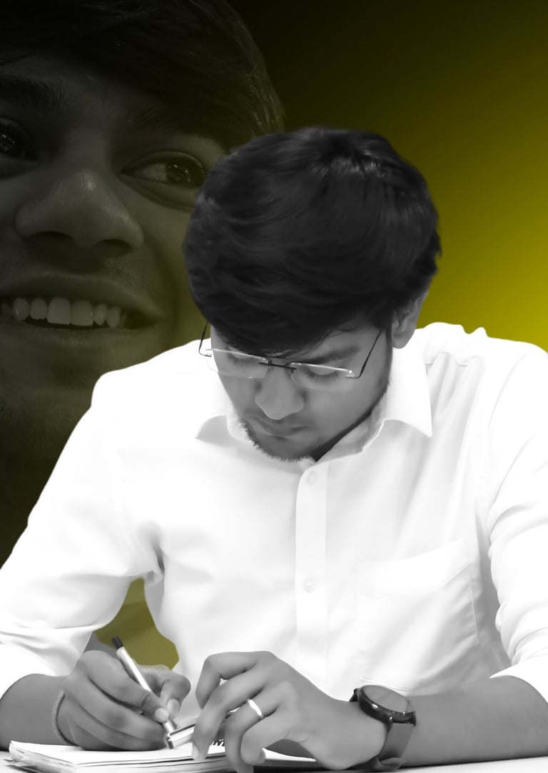 **Alt Text:** “Rajeev Rajesh – Vice President of Last Wish Foundation, visionary entrepreneur and fo