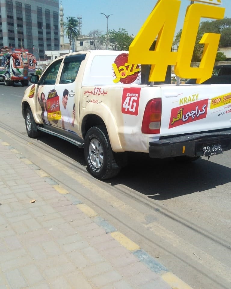 Jazz 4G Vehicle Branding
