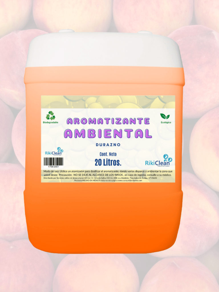 Aromatizante ambiental de durazno