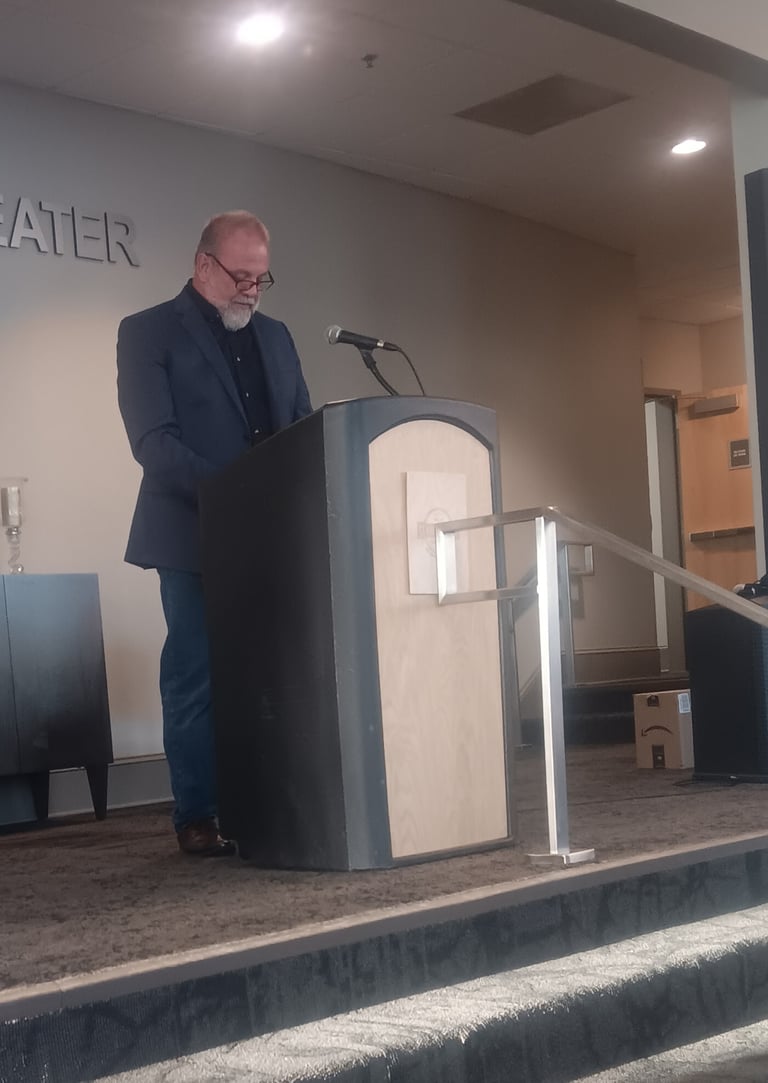 Alan Caldwell, Live Poetry Reading, Author, Writer, Published