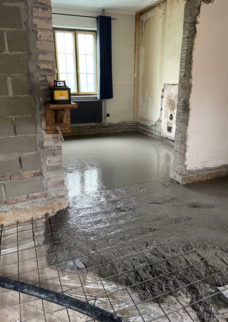 "Beton storten in België en Nederland door Senpro BV"