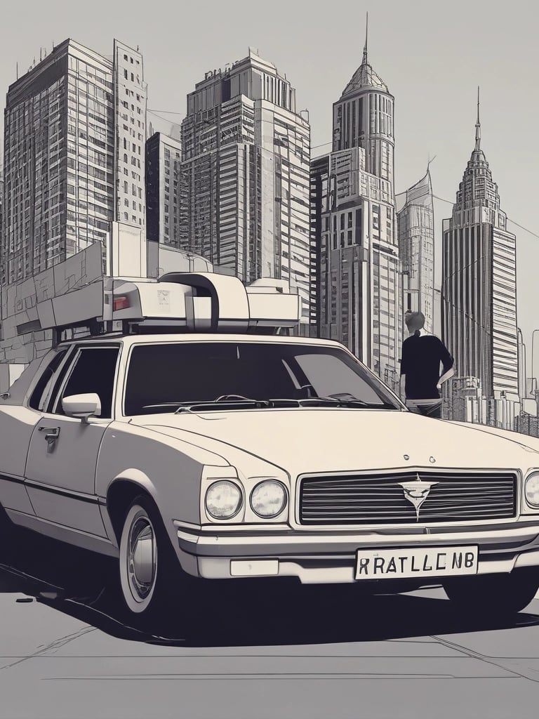 blue and white striped round textile