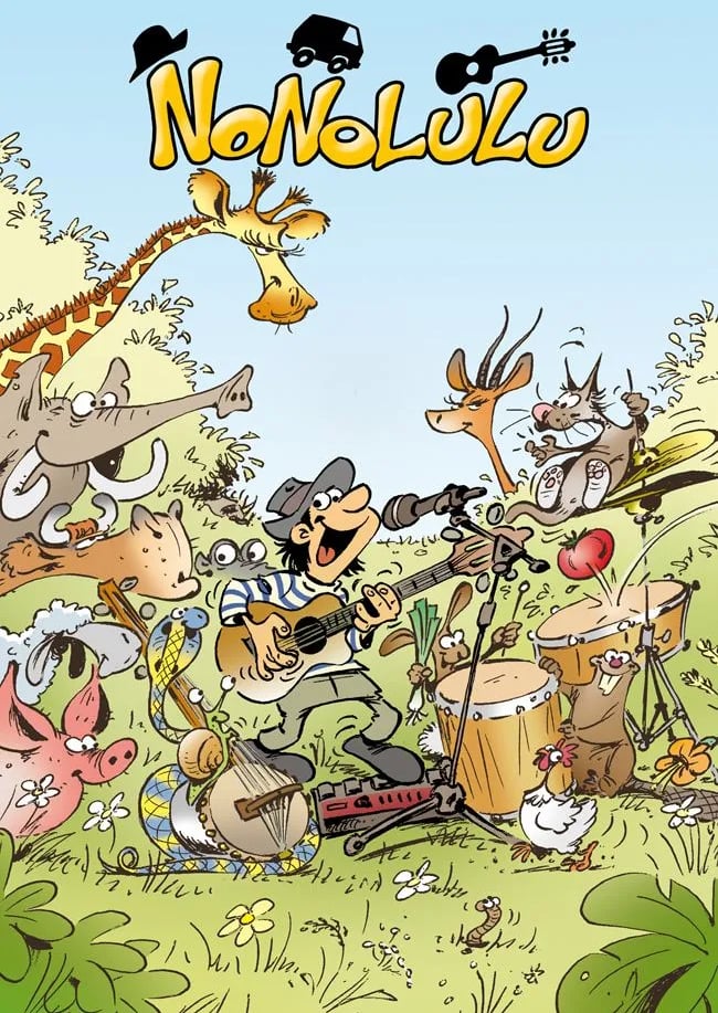 NONOLULU DESSIN AFFICHE