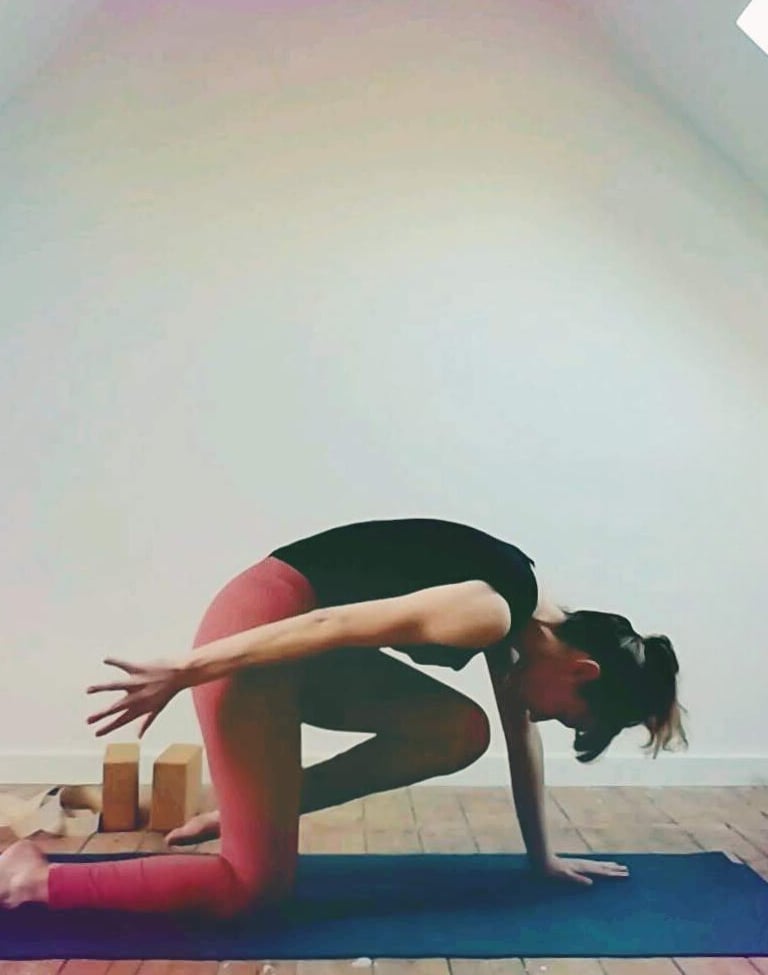 Posture de Yoga Pilates