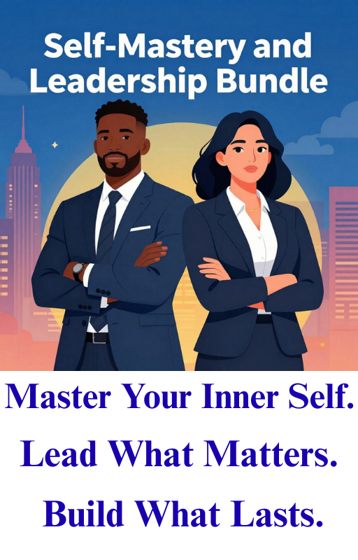 Digital Downloads, ebooks, Self-Mastery and Leadership Bundle - PDF instant access.  