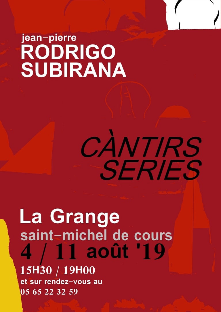 AFFICHE A3+ CANTIRS SERIES 2019 bis