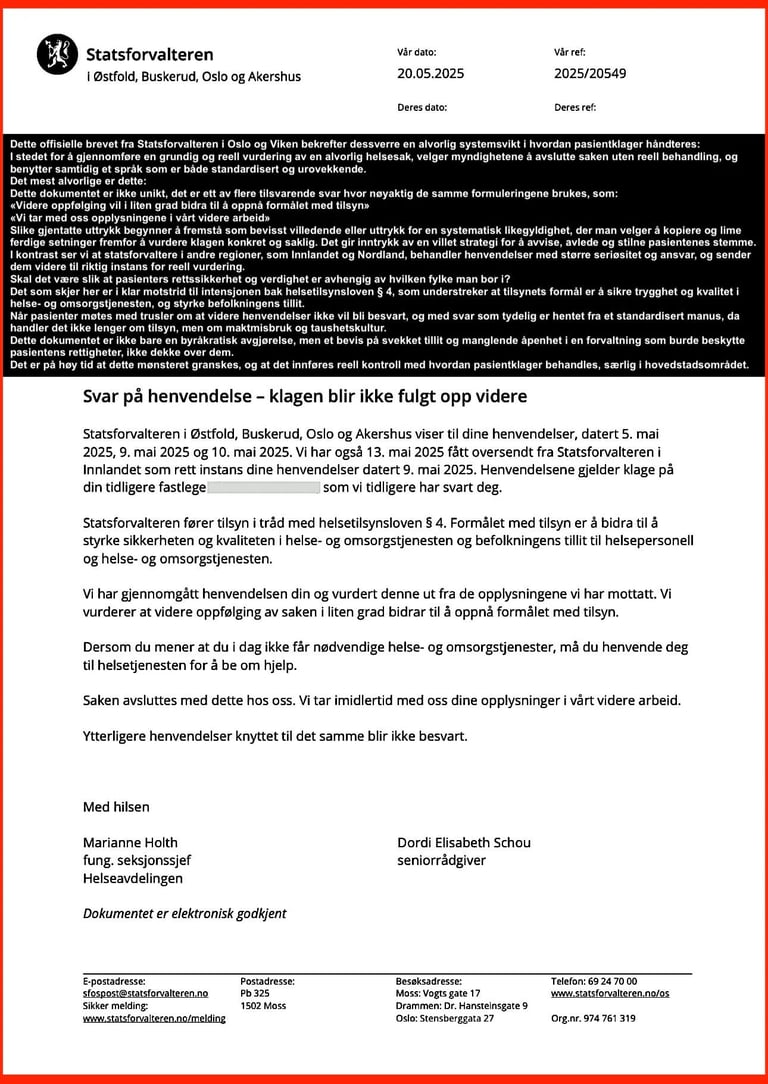 statsforvalteren helse-og omsorgstjenester,Marianne Holth fung,statsforvalteren i innlandet,Frogner helse overlege,majorstuen