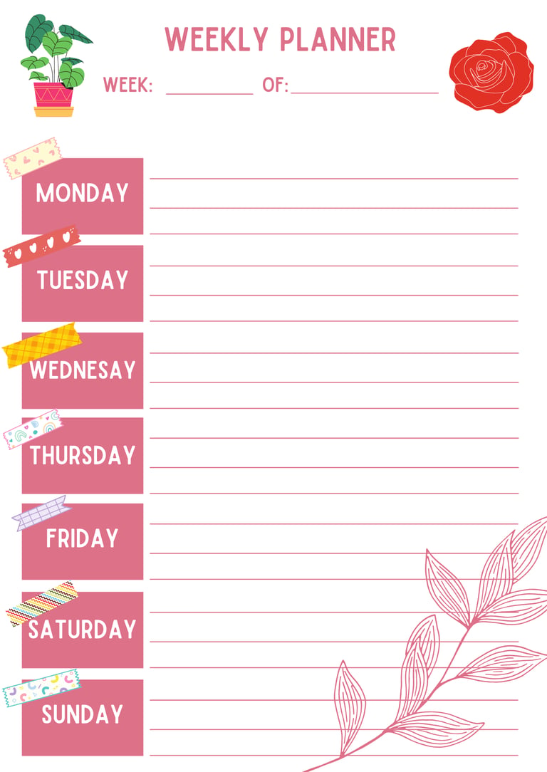 Weekly Planner 2024